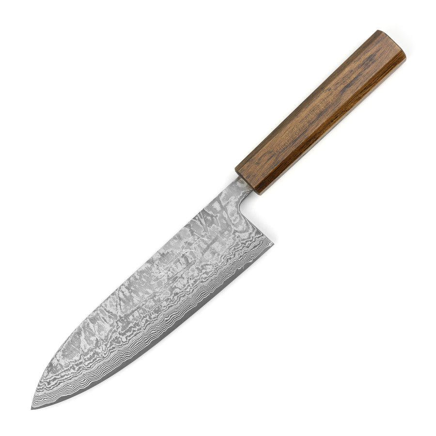 Shiro Kamo SG2 Kurozome Damascus 7" Gyuto