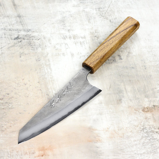 Matsubara Aogami #2 Nashiji Stainless Clad 5.9" Honesuki