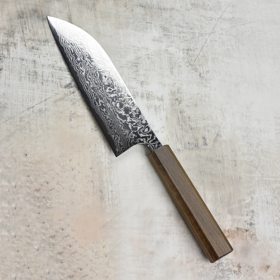 Matsubara Ginsan Damascus 6.5" Santoku