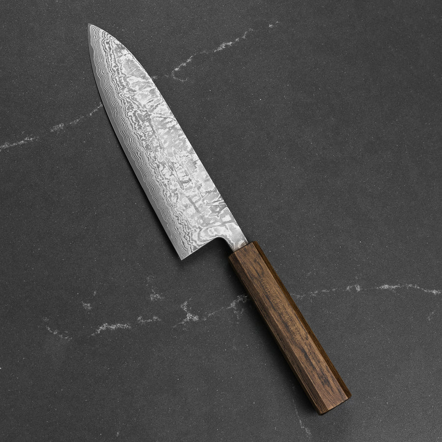 Shiro Kamo SG2 Kurozome Damascus 7" Gyuto
