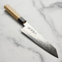 Tarikuです。 Sukenari ZDP189 Damascus Japanese Kiritsuke Gyuto Chef's