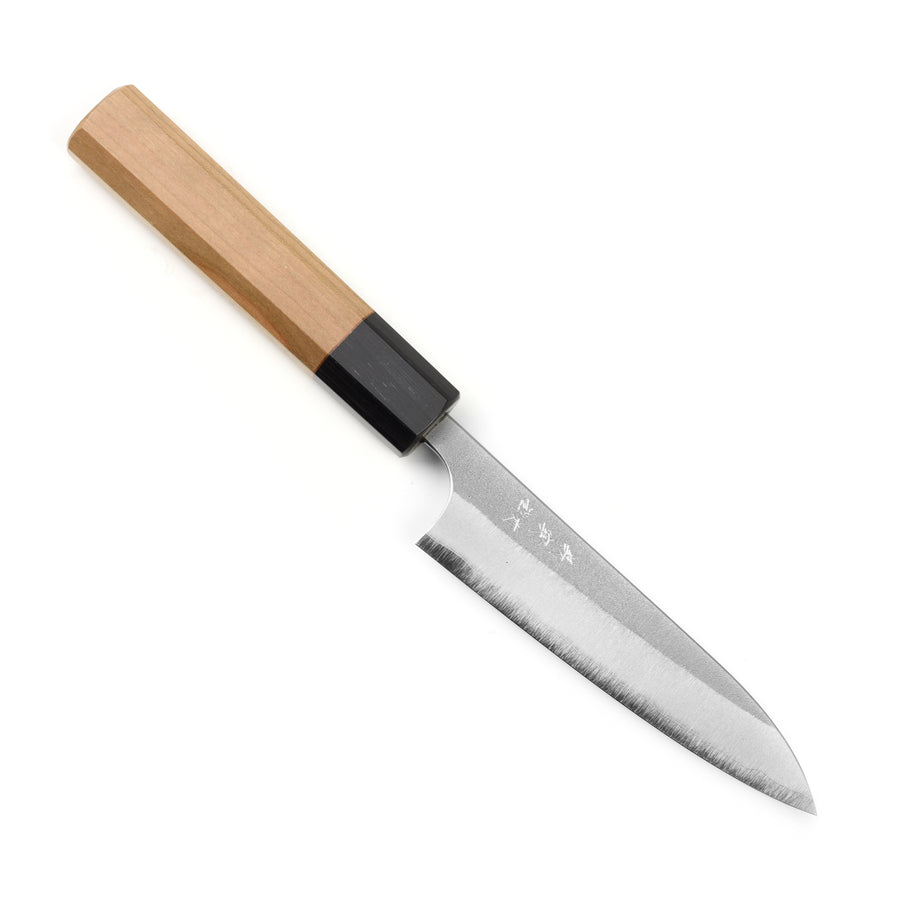 Yoshimi Kato Aogami Super Nashiji Stainless Clad 4.7" Petty
