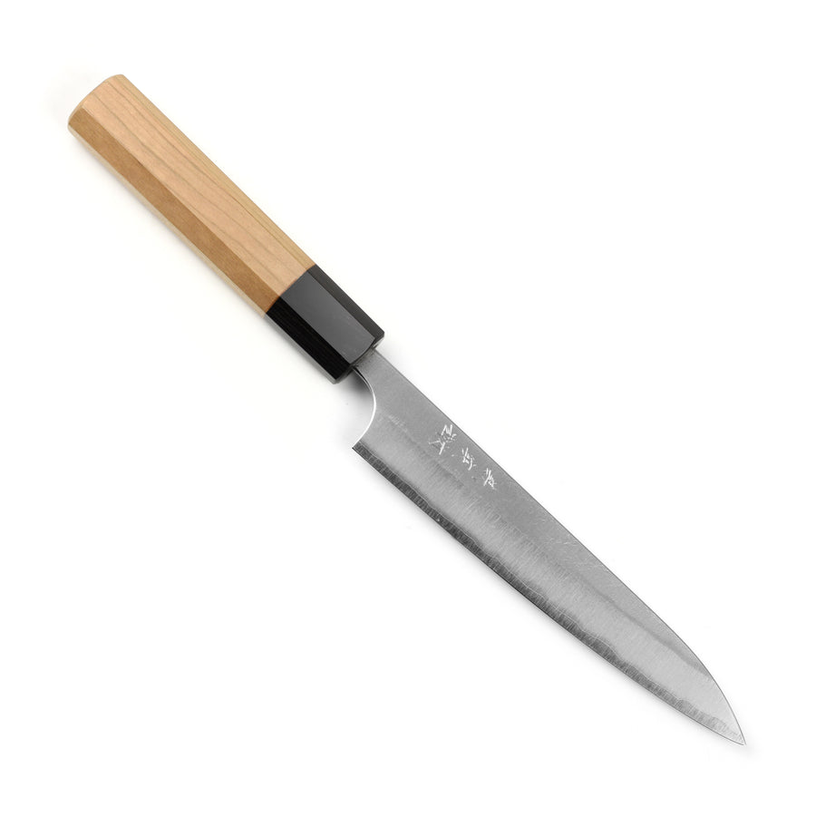 Yoshimi Kato Aogami Super Nashiji Stainless Clad 5.9" Petty