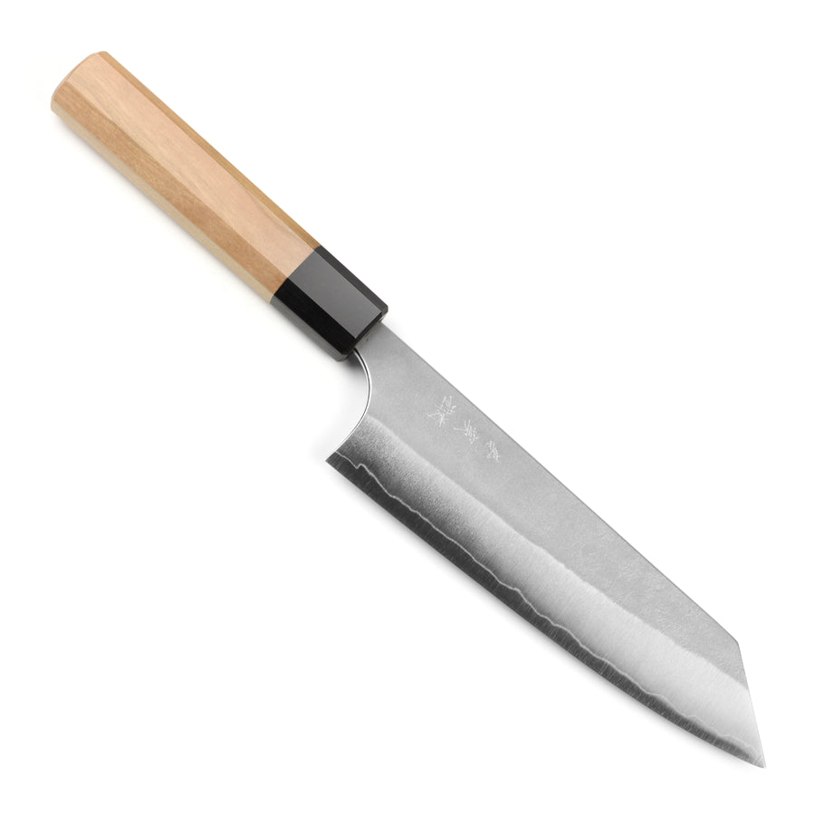 Yoshimi Kato Ginsan Nashiji Stainless Clad 6.7" Bunka