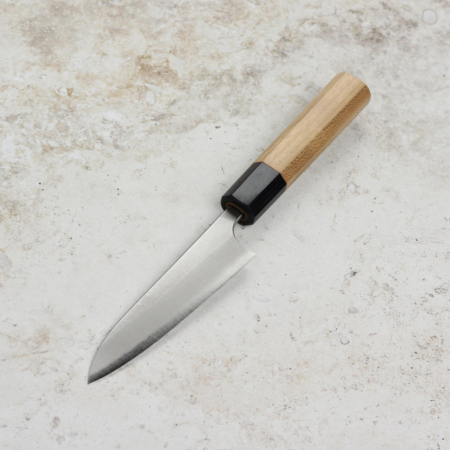 Yoshimi Kato Aogami Super Nashiji Stainless Clad 4.7" Petty