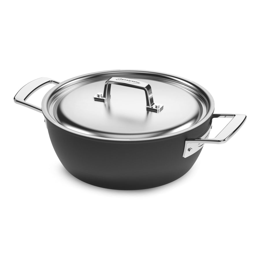 Demeyere Black 3.5-quart Dutch Oven with Lid