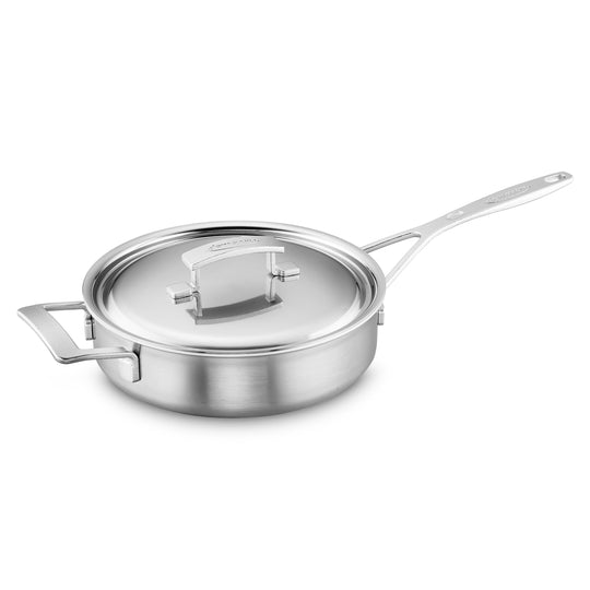 Demeyere Industry5 3-quart Stainless Steel Saute Pan