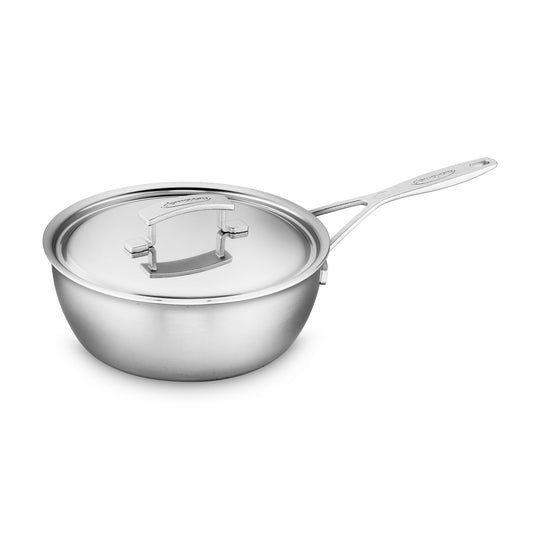 Demeyere Industry5 3.5-quart Stainless Steel Saucier