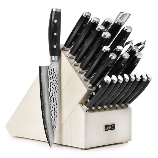 Enso HD Slim Knife Block Set - 5 Piece – Cutlery and More