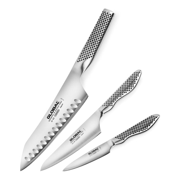 Global knives - Knife set G46338 - kitchen knives - 3 pieces