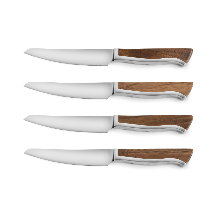 Gude Caminada 4 Piece Steak Knife Set, Serrated