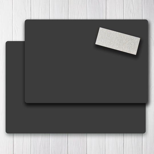 Hasegawa Pro-PE Black Cutting Board Bundle