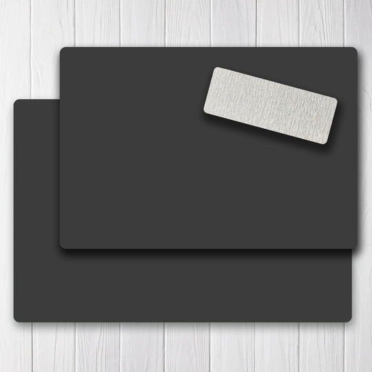 Hasegawa Pro-PE Black Cutting Board Bundle