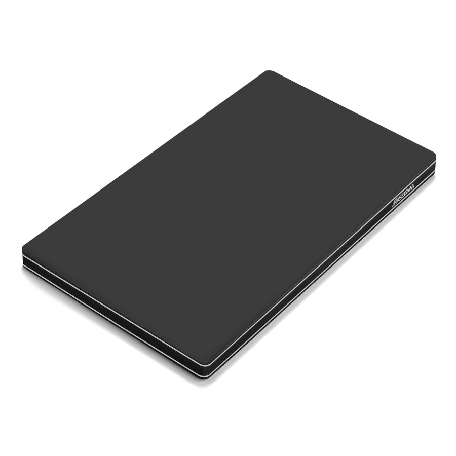 Hasegawa Pro-PE Black Cutting Board, 17.3 x 11.4"