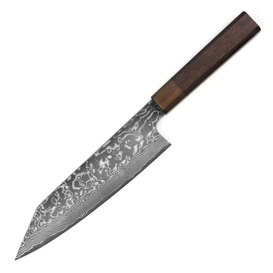Hatono SG2 Kurozome Damascus 8.25" Kiritsuke Gyuto