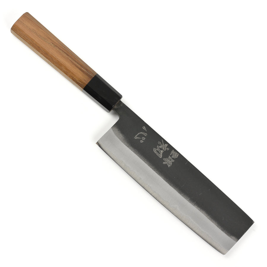Hatsukokoro Aosagi Aogami #2 Kurouchi 6.5" Nakiri