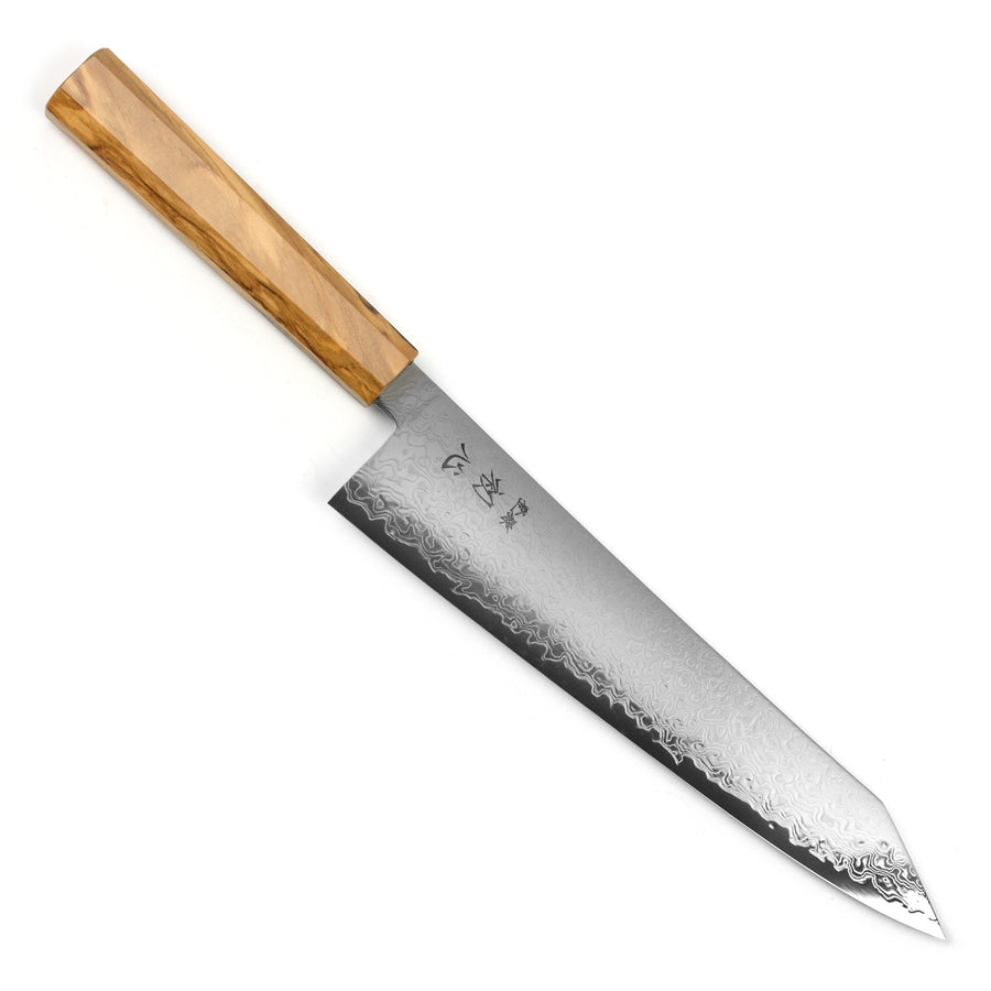 Hatsukokoro Ryuhyo SG2 Damascus 9.4" Kiritsuke
