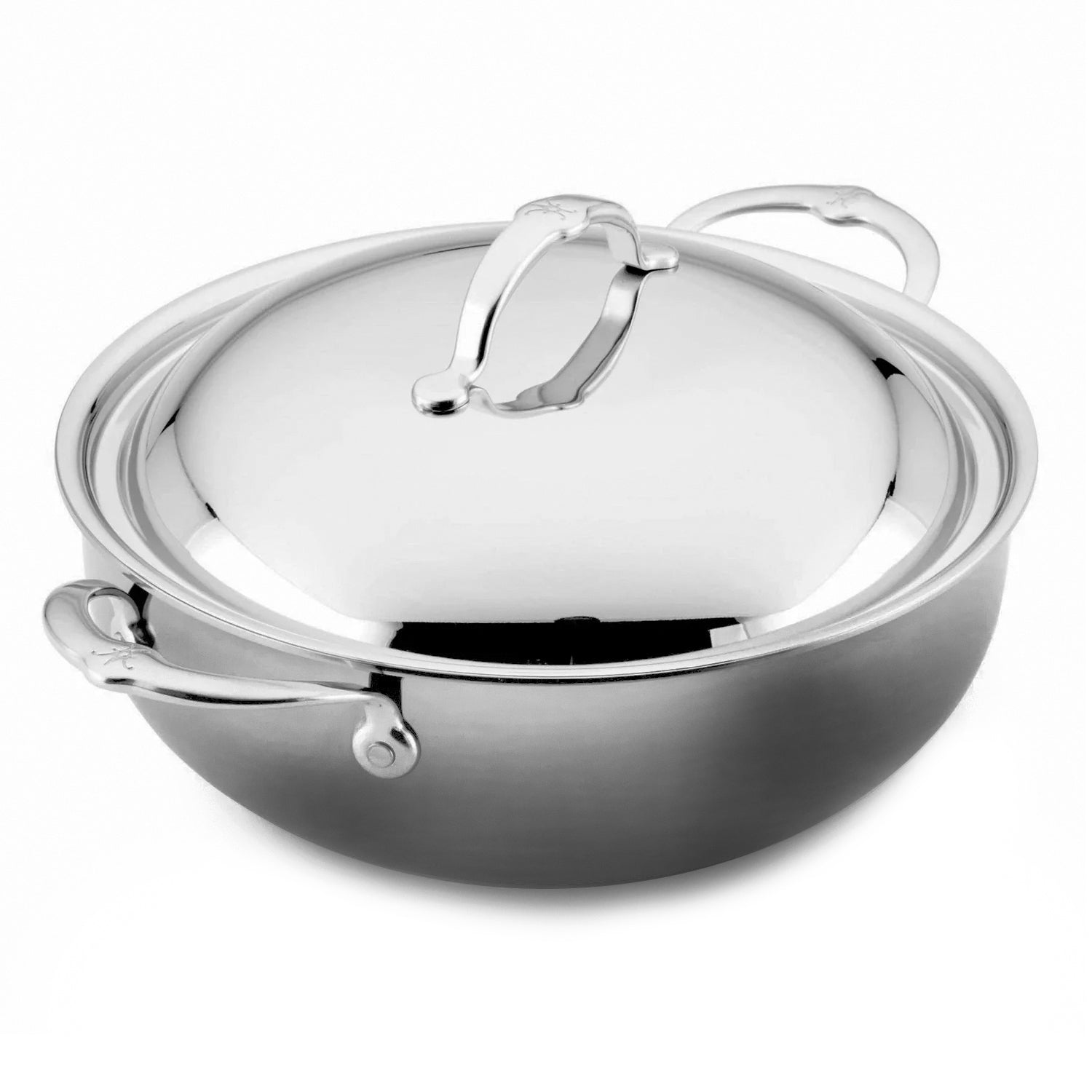Hestan NanoBond Dutch Oven - 5-quart Titanium Stainless Steel