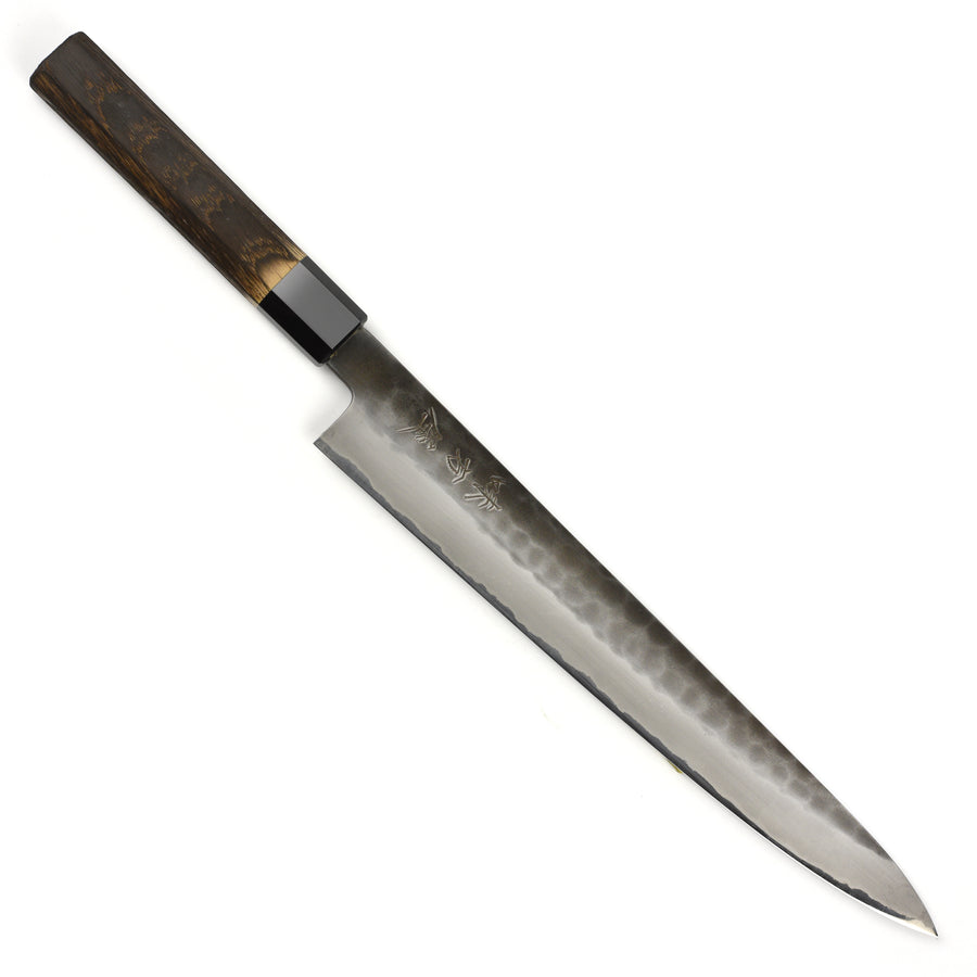 Hinoura Shirogami #2 Kurouchi Tsuchime 10.6" Sujihiki