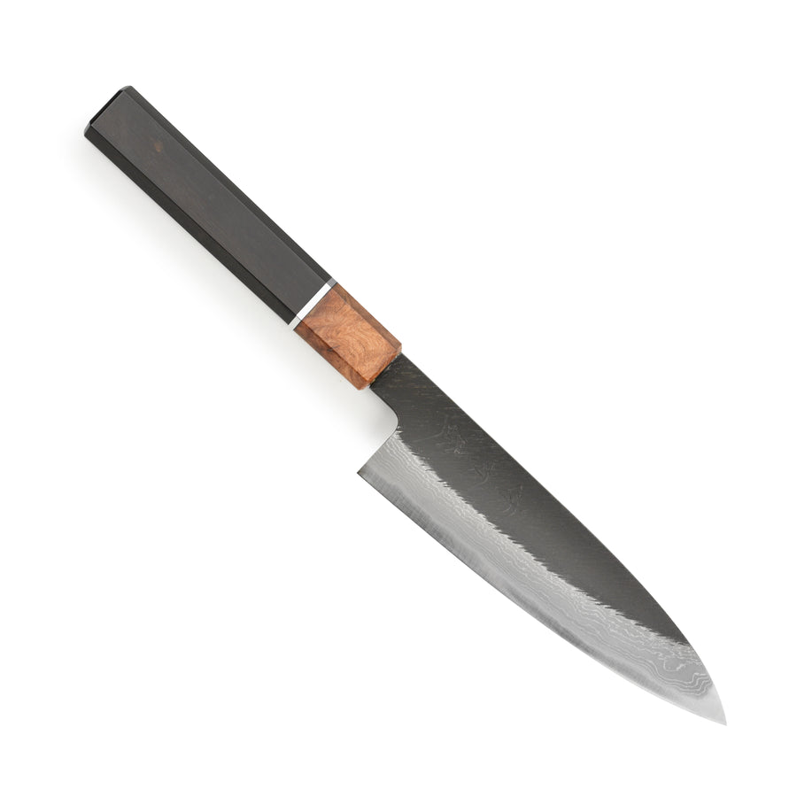 Hinoura Shirogami #2 Matsuba Damascus 5.3" Petty