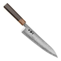 GAKU　rs-81 Yoshimi Kato 63 Layer VG10 Black Damascus RS Japanese Chef's