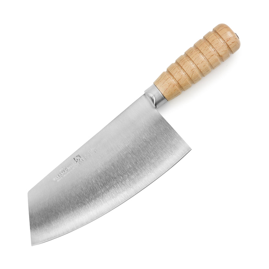 Maestro Wu 7" Cai Dao Chinese Chef's Knife, Wood Handle