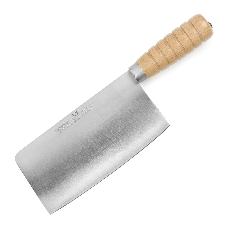 Maestro Wu 7" Meat Cleaver, Wood Handle