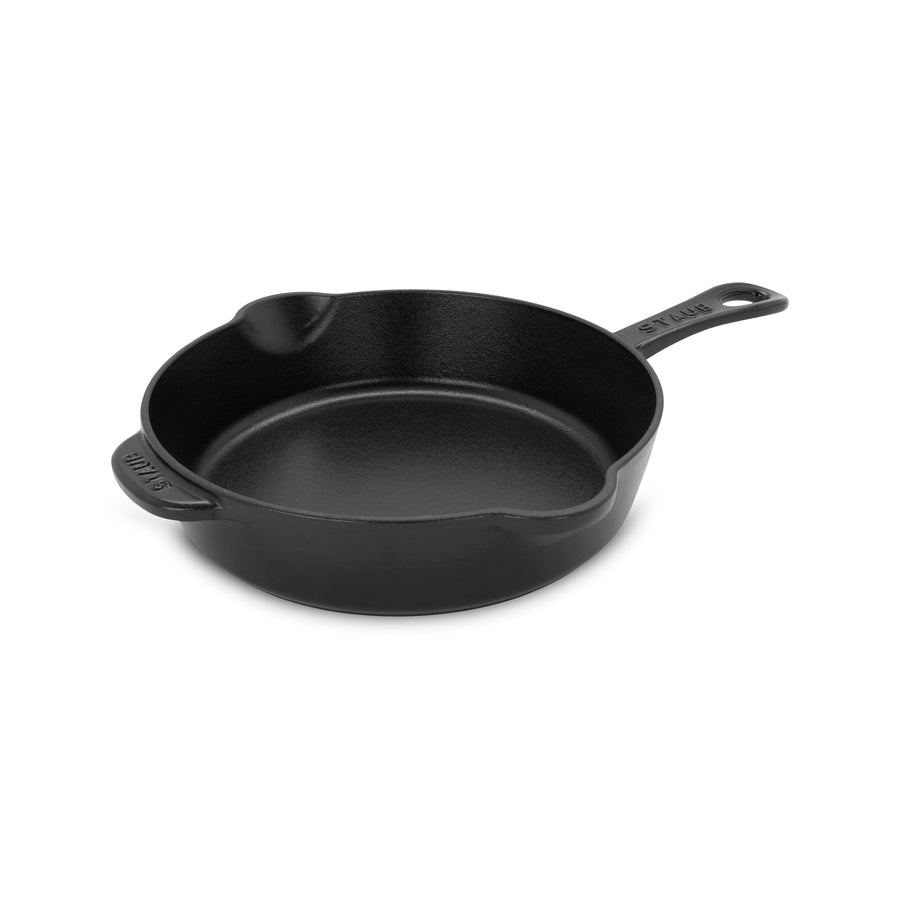 Staub 8.5" Matte Black Cast Iron Deep Traditional Skillet