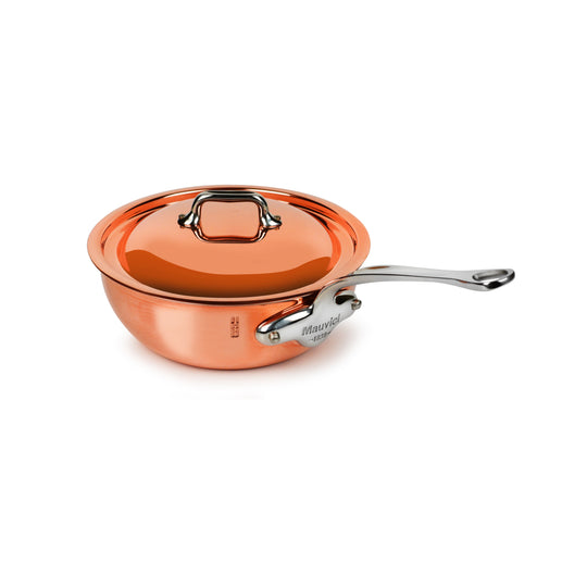 Mauviel M'6S 2.1-quart Induction Copper Saucier
