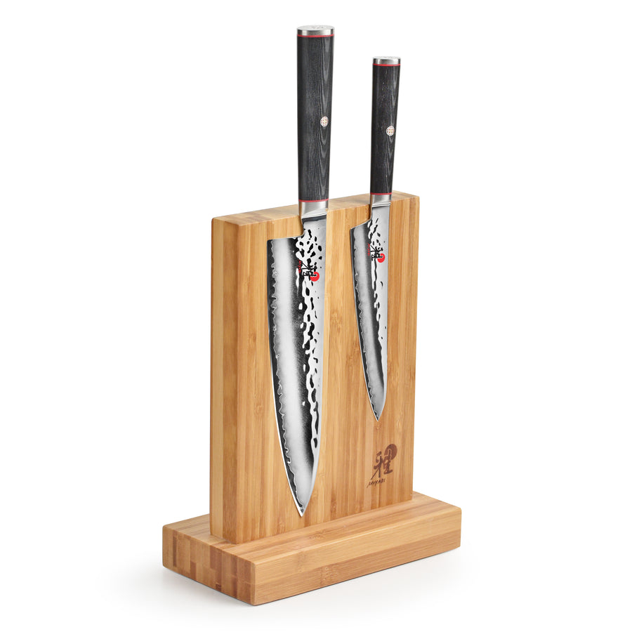 Miyabi Mizu SG2 3 Piece Magnetic Knife Stand Set