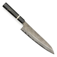 Nigara Ginsan Kurozome Damascus Gyuto - 9.4
