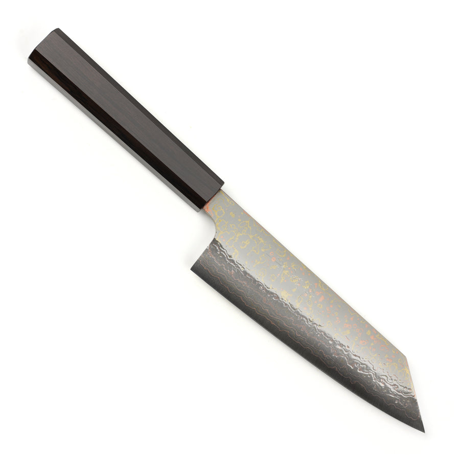 Saji Rainbow Damascus 6.7" Bunka