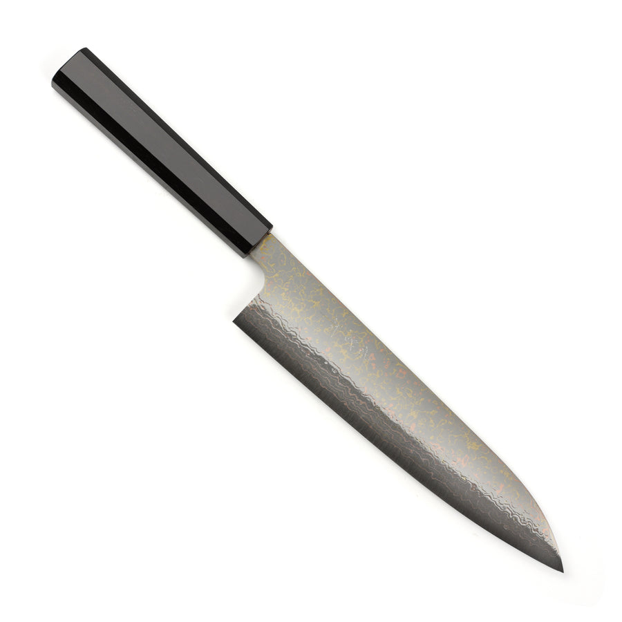 Saji Rainbow Damascus 8.25" Gyuto