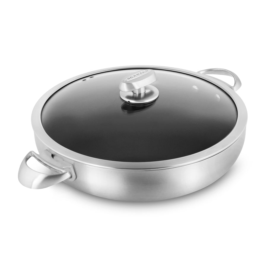 Scanpan CX Braiser 5 5 qt Stainless Steel Nonstick Chef s Pan scanpan-cx-braiser-5-5-qt-stainless-steel-nonstick-chef-s-pan