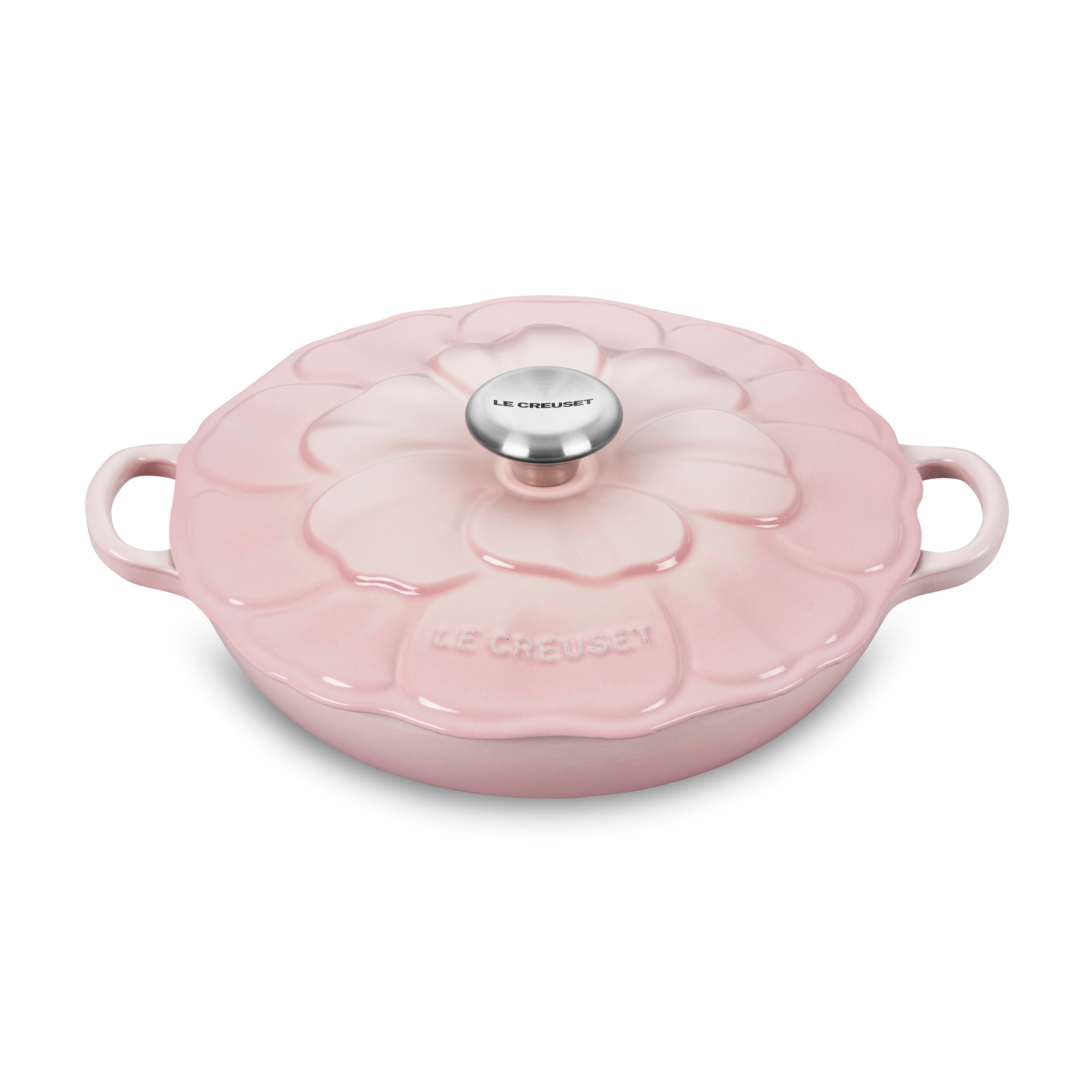 Le Creuset Petal Braiser - 2.25-qt Cast Iron - Shell Pink