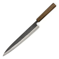 Shiro Kamo Sujihiki Japanese Slicing Knife, Aogami Super Carbon