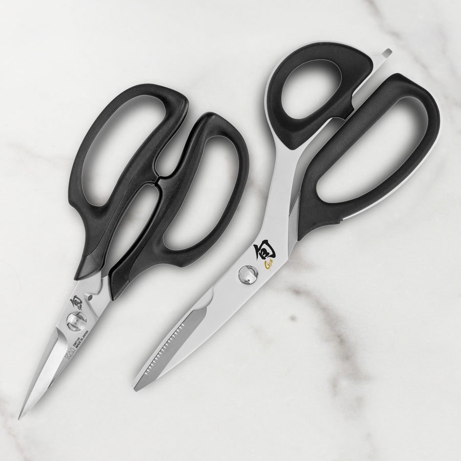 Shun 2 Piece Premium Take-Apart Kitchen Shears & Herb Scissors Set