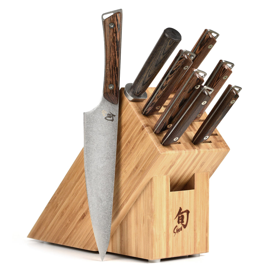 Shun Kanso 9 Piece Knife Block Set