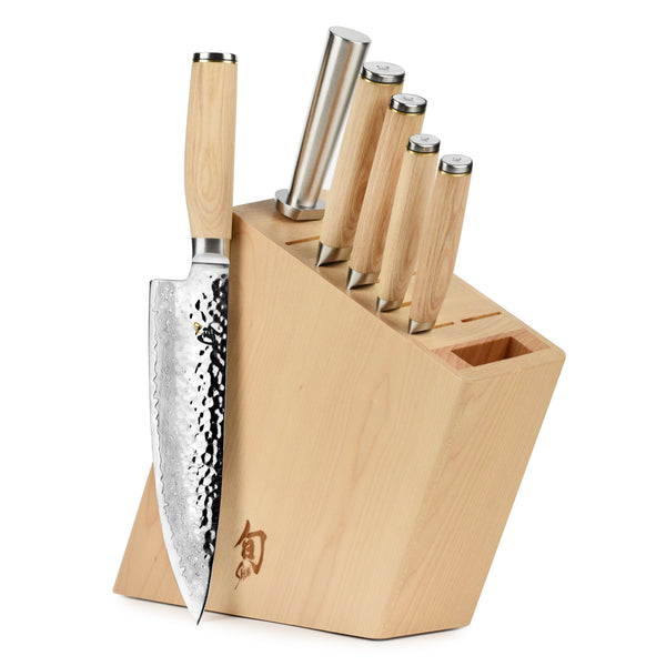 Shun Hikari 7-Piece Knife Block Set