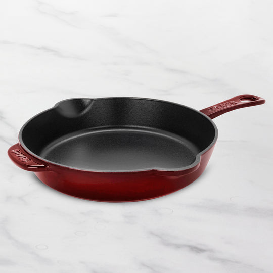 Staub 11" Grenadine Cast Iron Deep Traditional Skillet