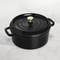 Staub Dutch Oven - 4-qt Cast Iron Cocotte - Matte Black – Cutlery
