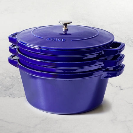 Staub4PieceSapphireBlueStackab