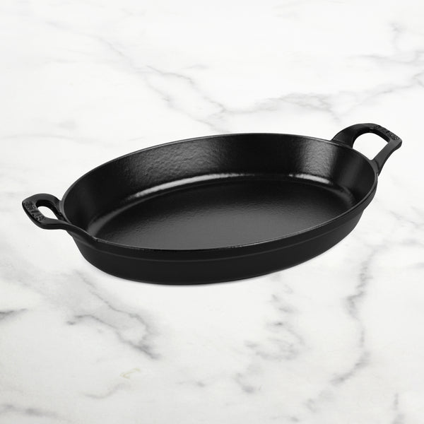 Staub Oval Au Gratin - 12.5x9