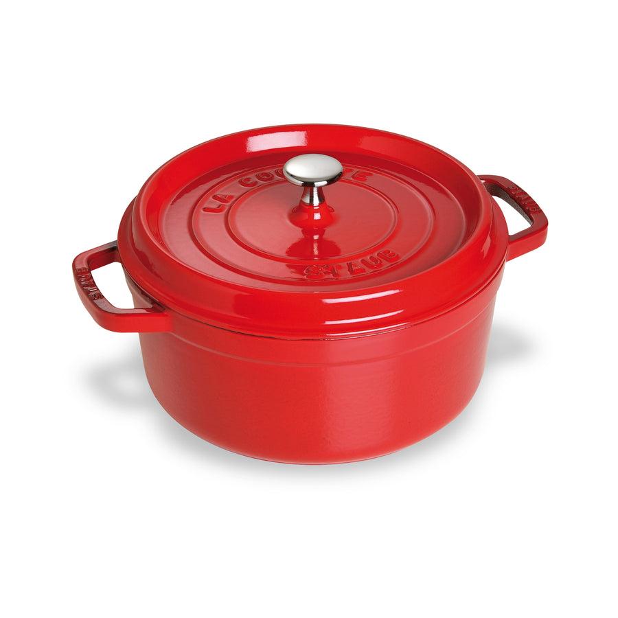 Staub 4-quart Cherry Red Round Dutch Oven