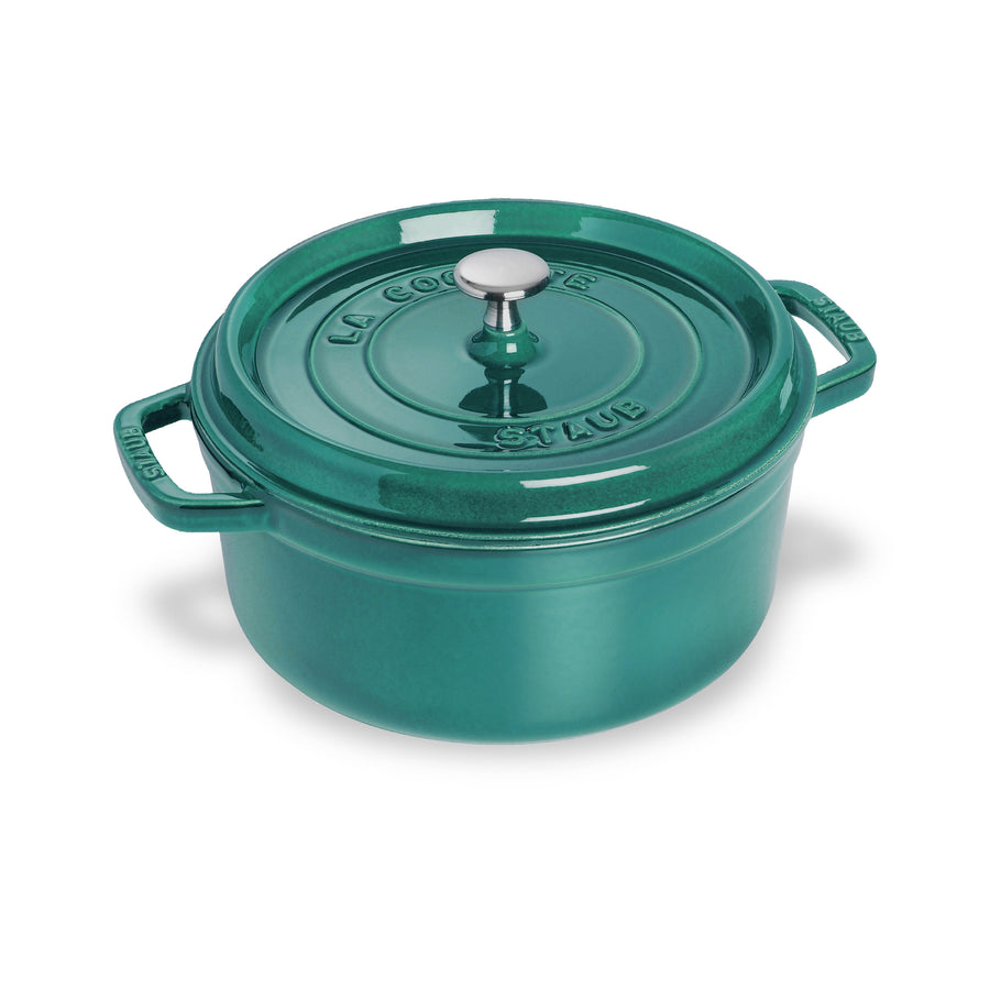 Staub 4-quart Turquoise Round Dutch Oven