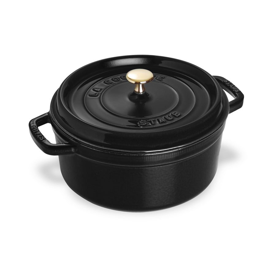 Staub 4-quart Matte Black Round Dutch Oven