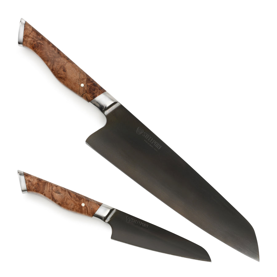 Steelport Carbon Steel 2 Piece Starter Knife Set