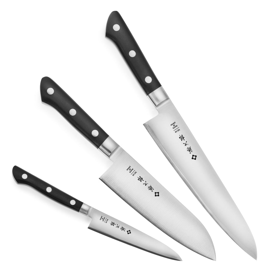 Tojiro DP 3 Piece Knife Set