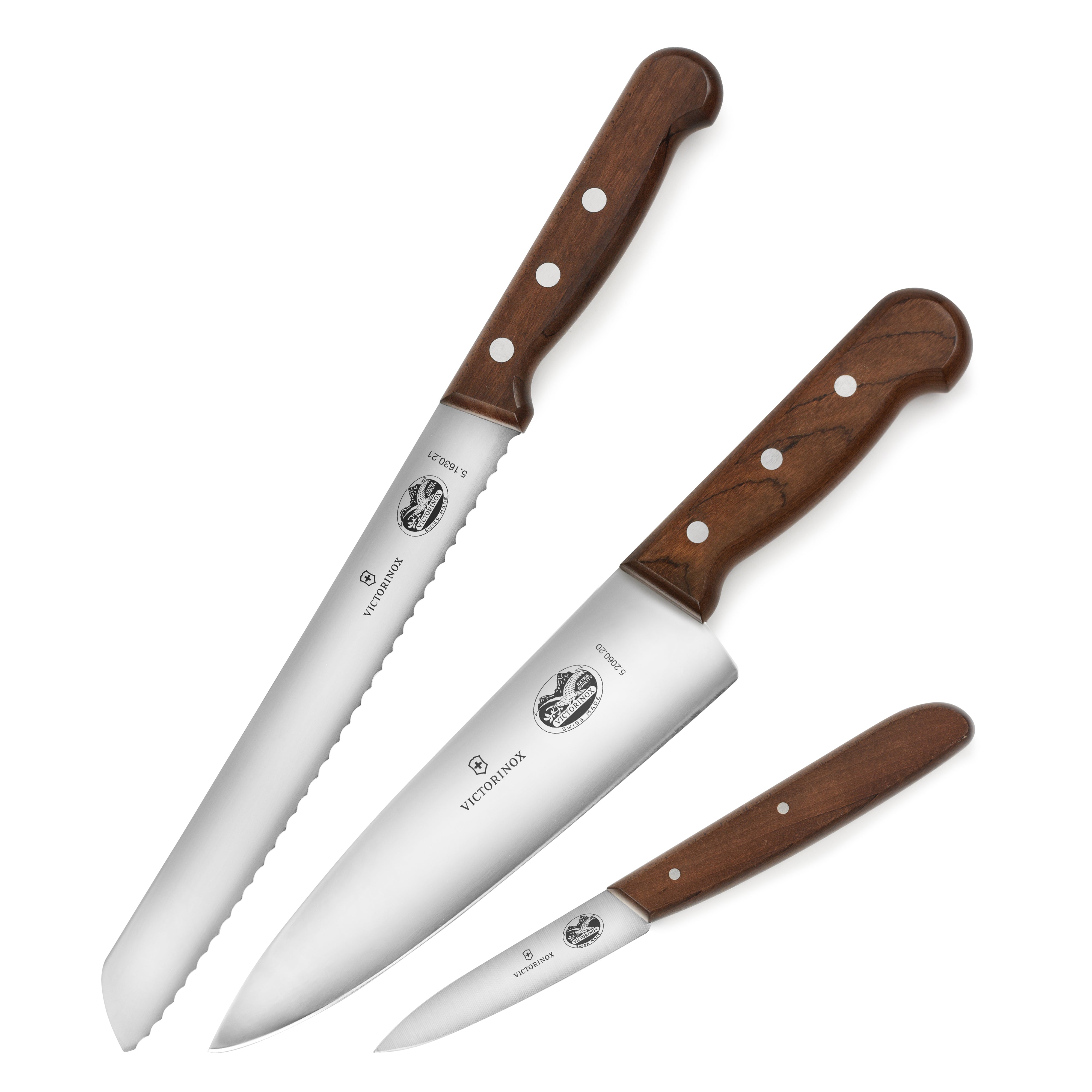 Victorinox Wood Knife Set - 3 Piece – Cutlery and More