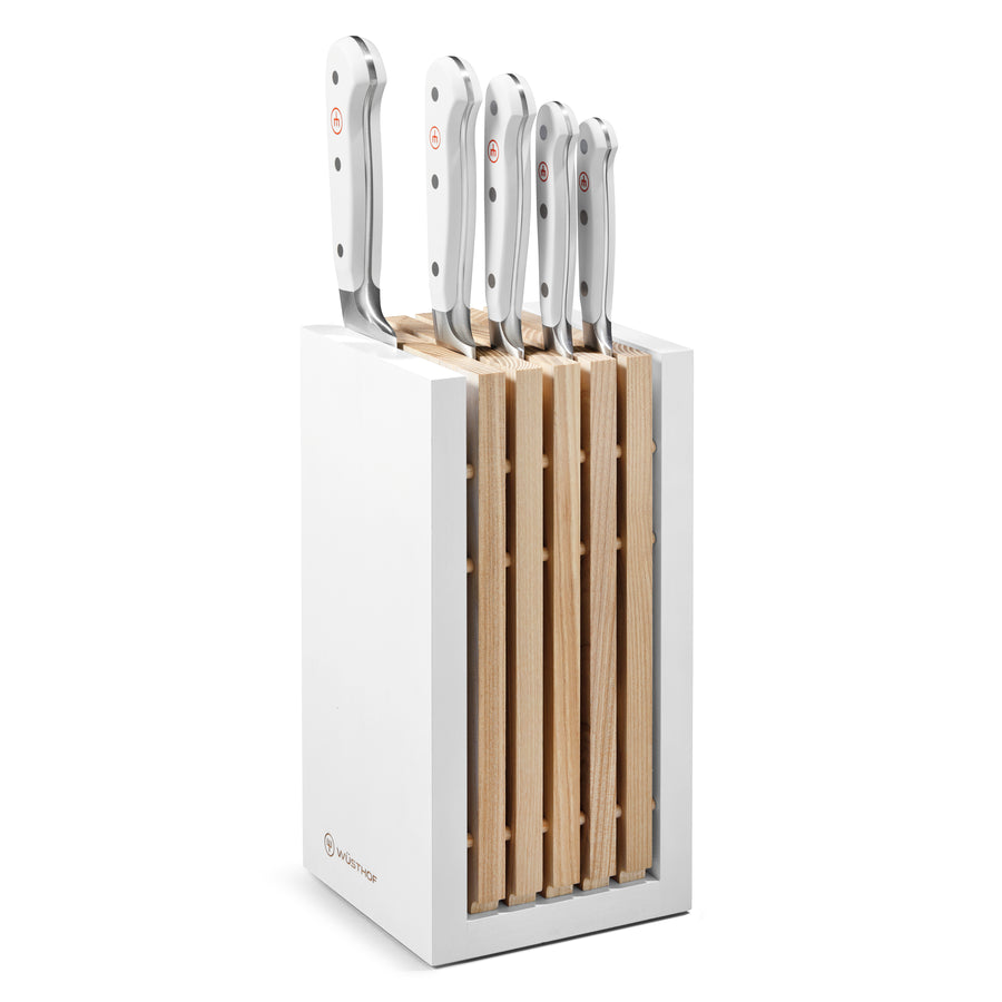 Wusthof Classic White 6 Piece Knife Block Set